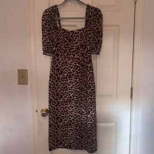 Zara Dress. Cheetah print size small. Never worn.